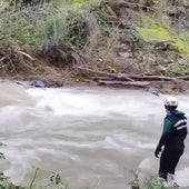 Quinto día de búsqueda del motorista desaparecido en Pujera arrastrado por el río Genal