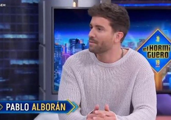 Pablo Alborán, este miércoles en El Hormiguero.