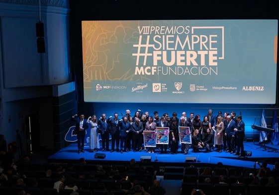Imagen de la octava edición de los Premios 'Siempre Fuerte'.