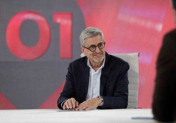 Aguilar, durante su participación en el programa 'La Alameda'.