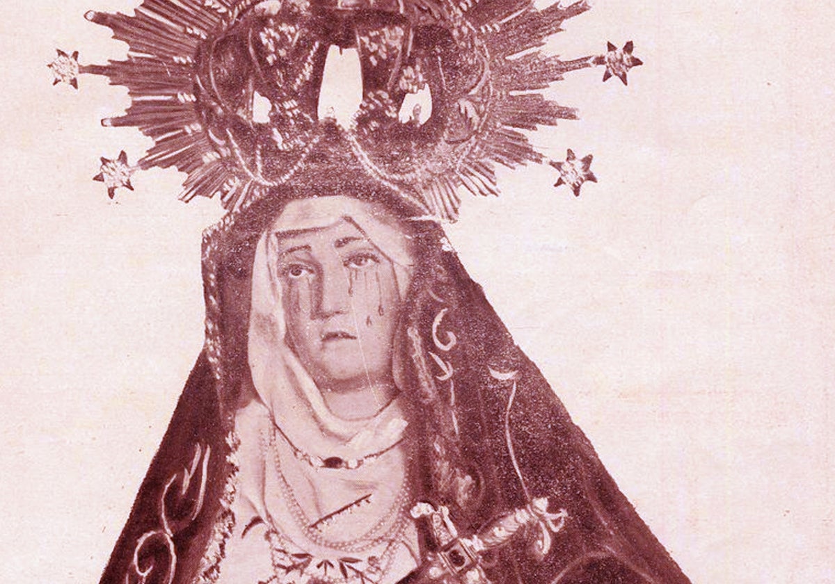 Antigua Virgen de la Amargura, Zamarrilla.