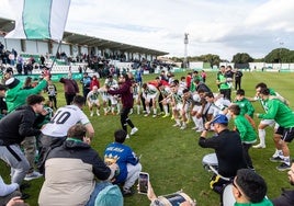 El Pozuelo festeja un triunfo reciente del Torremolinos.