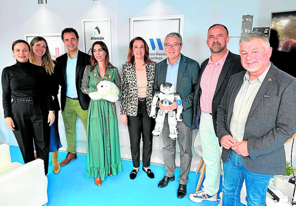 El robot Nao y un avatar, protagonistas de Atende en Metadigital Rural Málaga