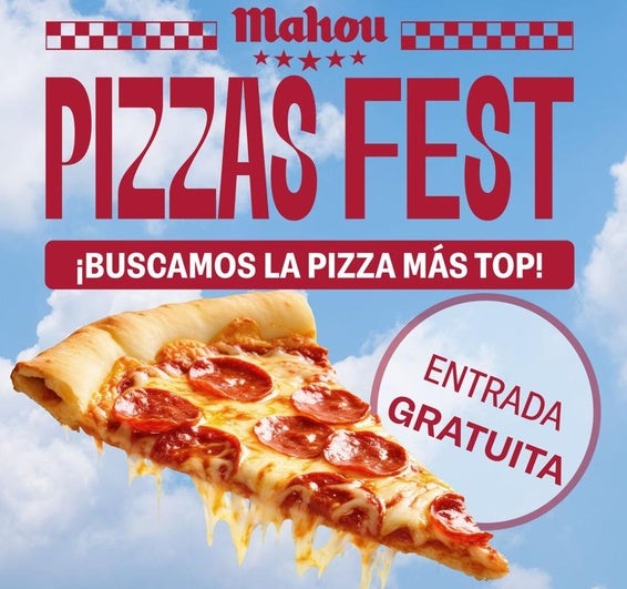 Mahou Pizzas Fest, la mayor competición de pizzerías del país, aterriza en Málaga