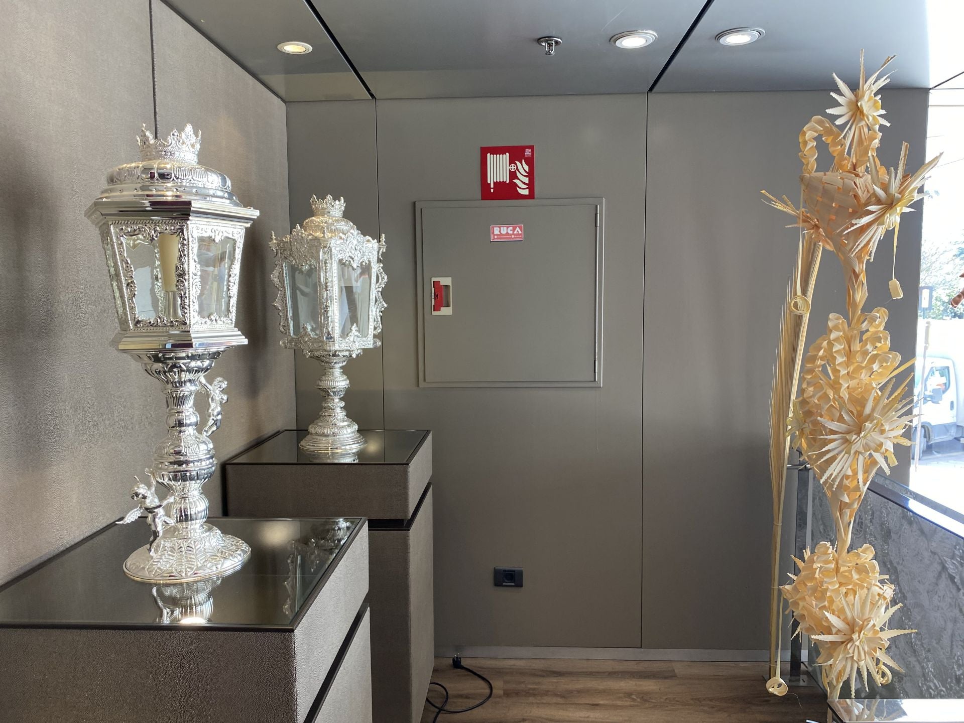 El hotel AC Málaga Palacio se convierte en el escaparate de la Semana Santa malagueña