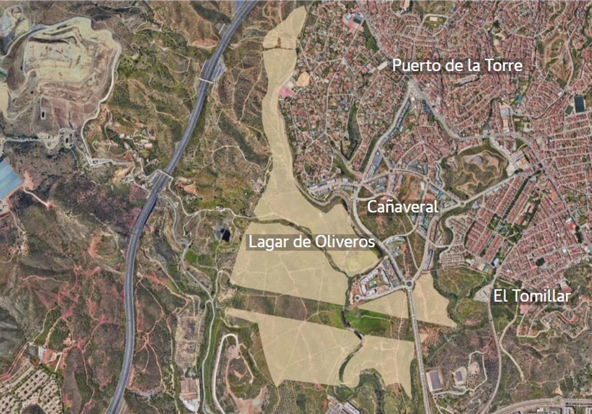 Proyecto para más de 1.600 VPO al oeste del Puerto de la Torre: estas son las novedades
