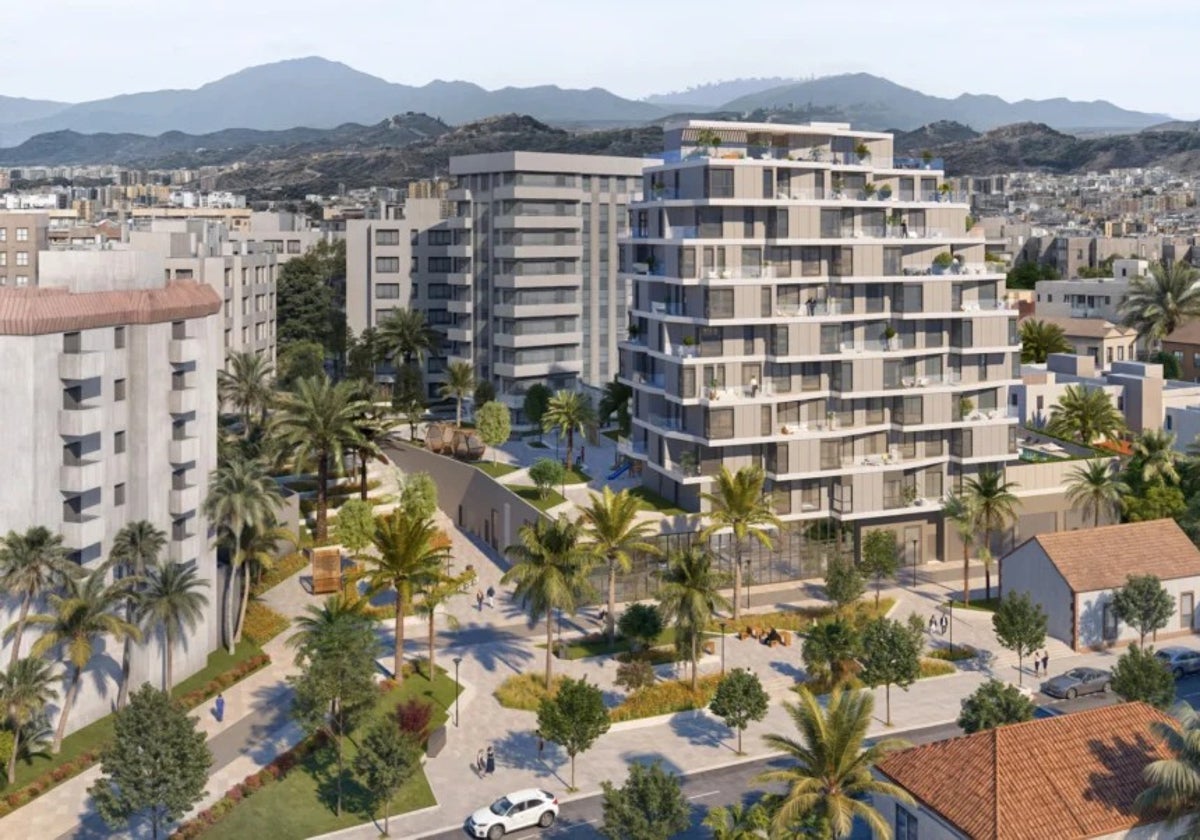 Así cambiará Ciudad Jardín: nuevo paso hacia un proyecto de 63 pisos de alquiler