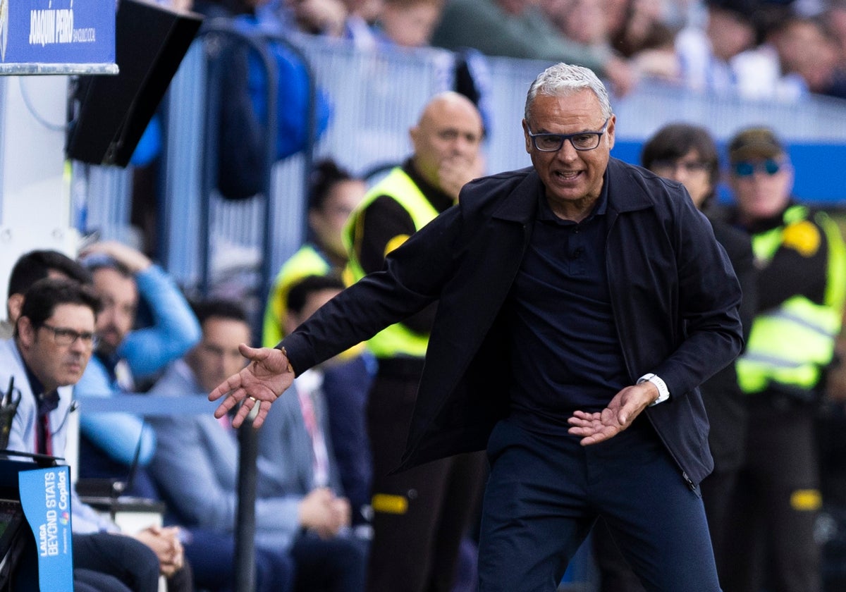 El Málaga, sin un once de gala