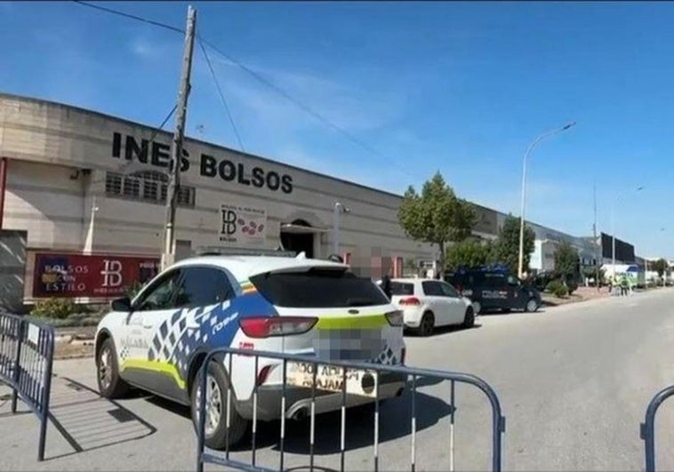 Despliegue policial en el polígono Guadalhorce: nuevo golpe contra las falsificaciones