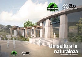 Imagen del futuro parque temático de naturaleza.