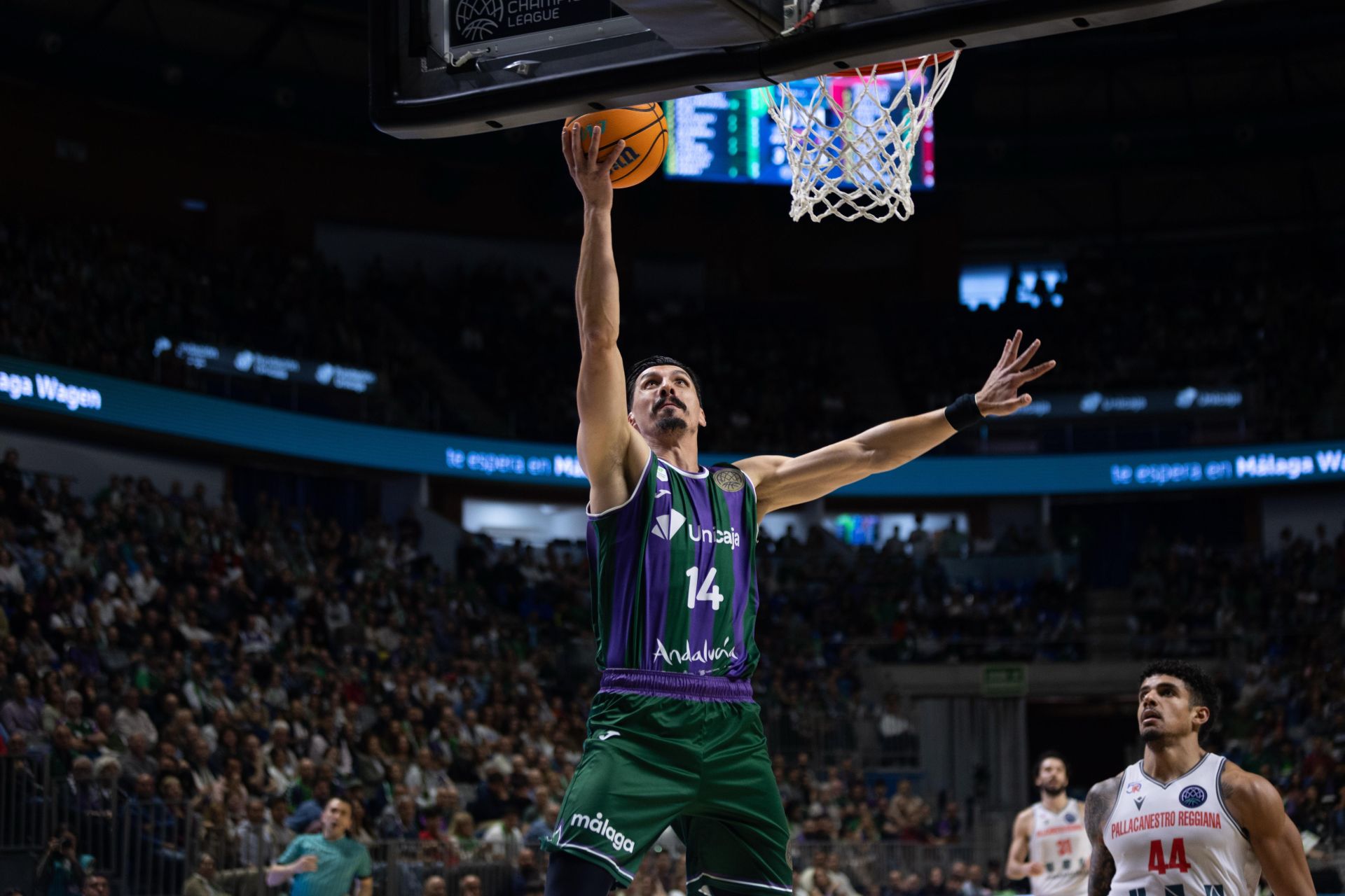 Las mejores imágenes del Unicaja - Pallacanestro Reggiana