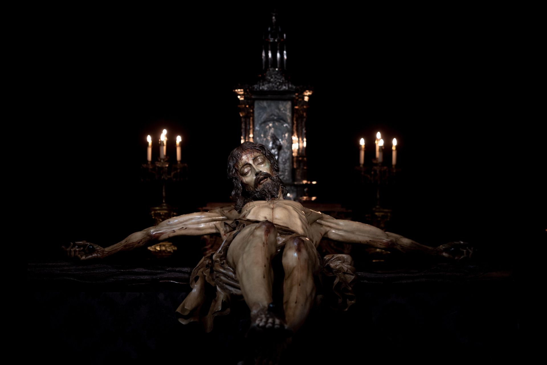 Traslado y entronización del Cristo de la Redención