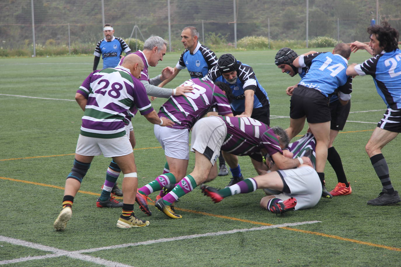 El rugby malagueño no falta a su cita con Manolo Becerra