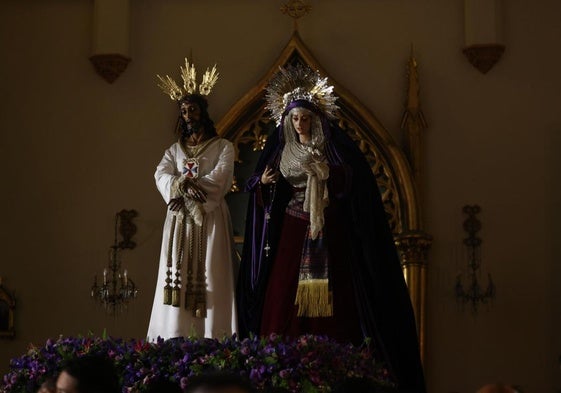 Misa del alba y traslado del Cautivo en la Semana Santa de Málaga 2025