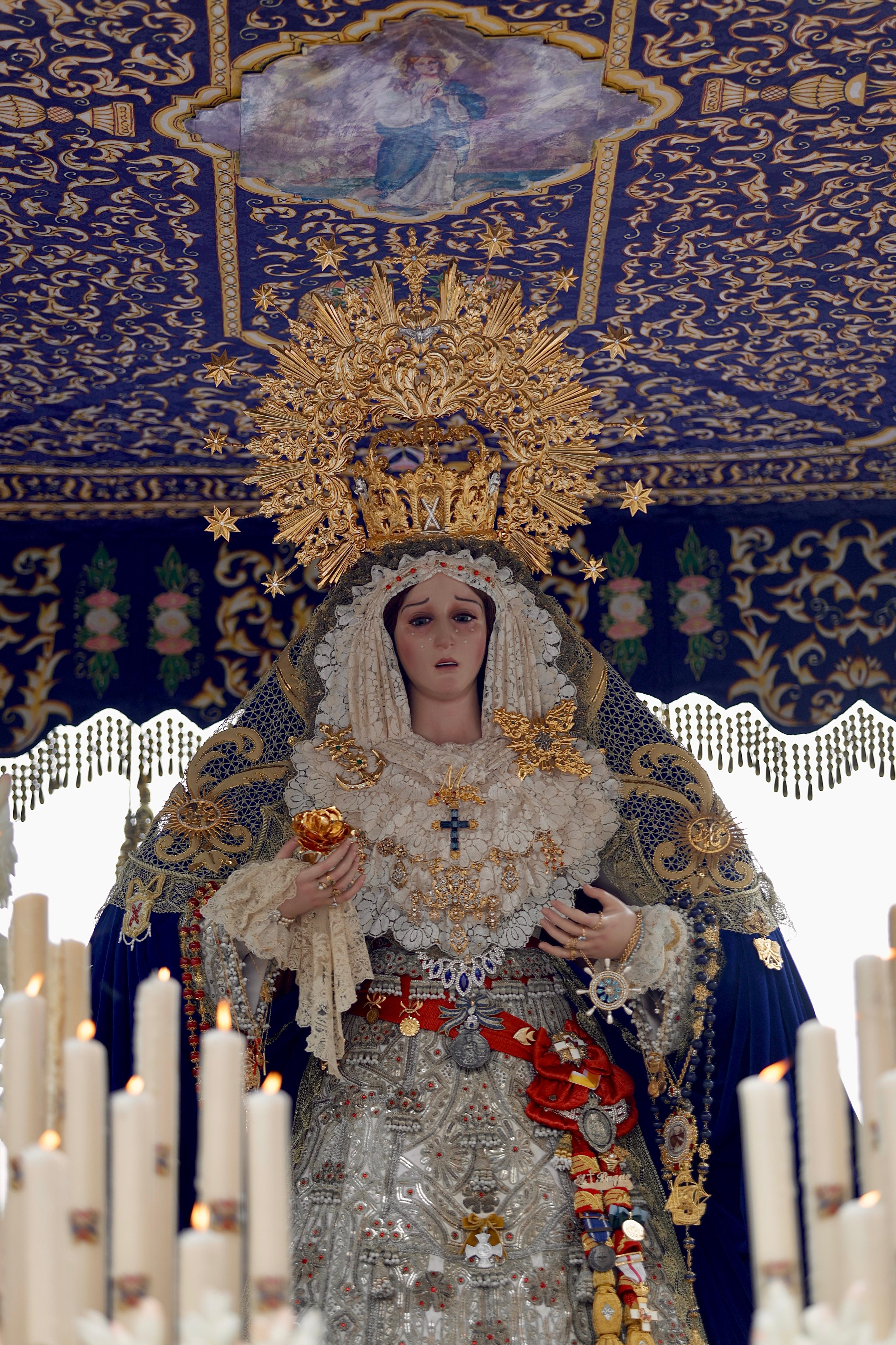 Traslados y procesiones del Sábado de Pasión en Málaga 2025
