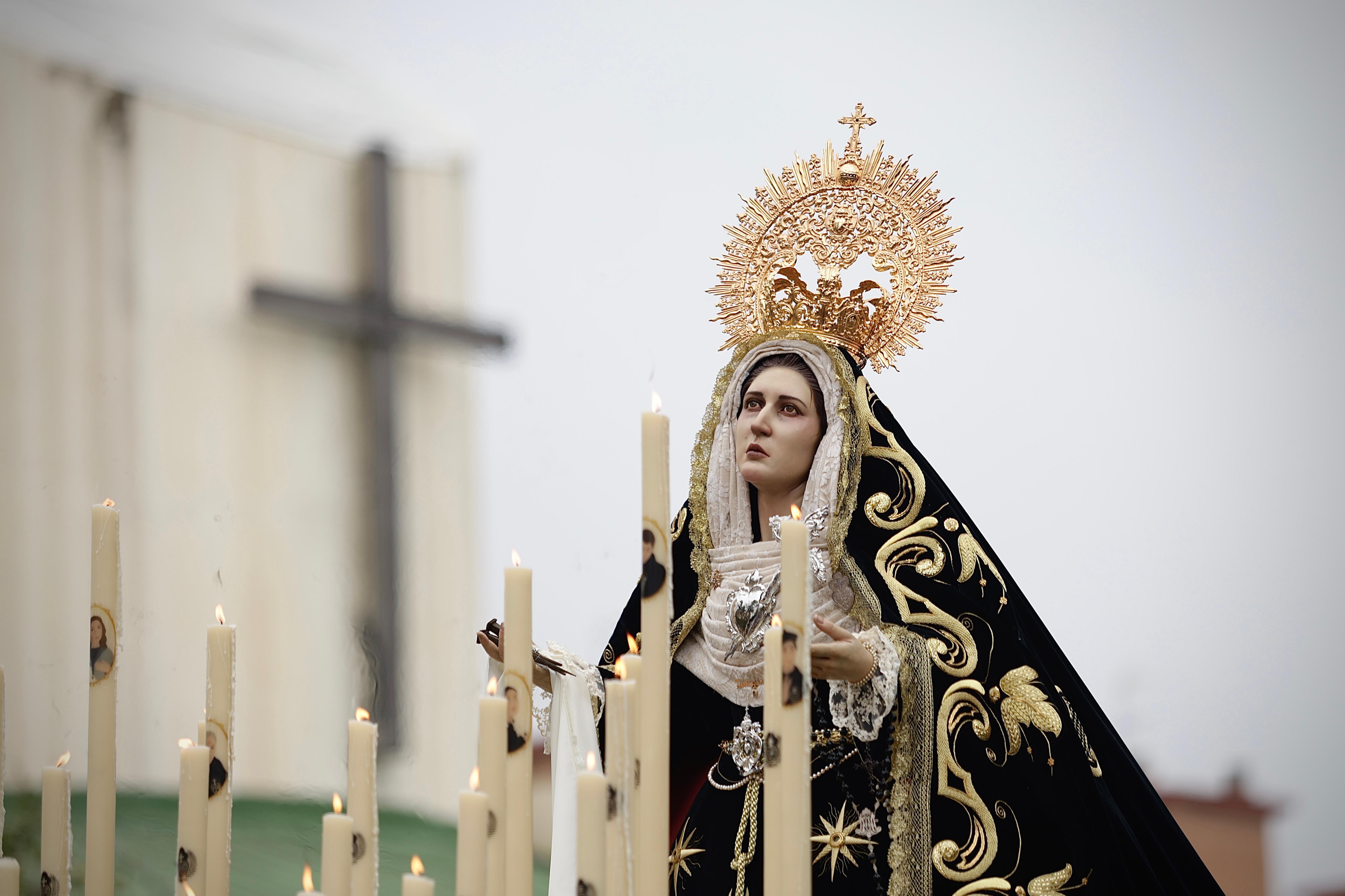 Traslados y procesiones del Sábado de Pasión en Málaga 2025