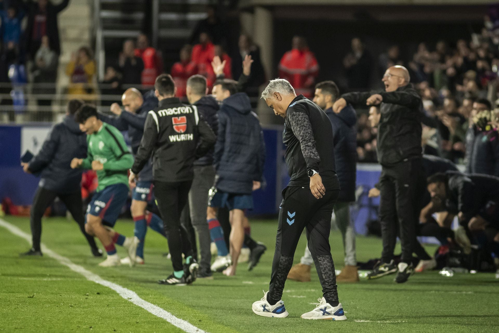 Las mejores imágenes del Huesca-Málaga