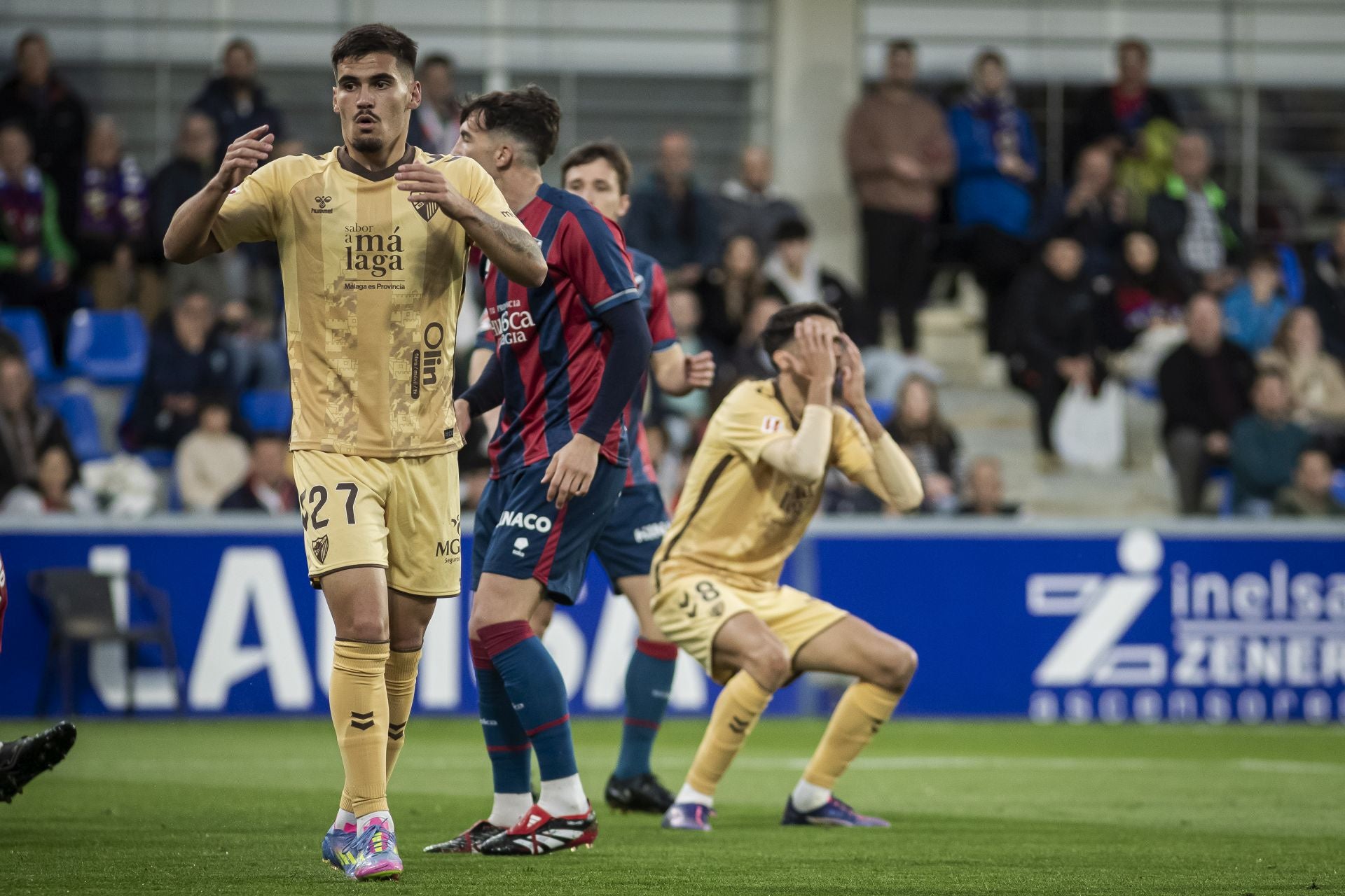 Las mejores imágenes del Huesca-Málaga