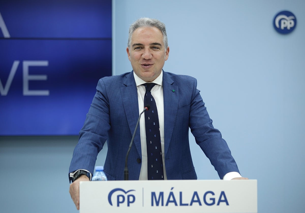 Elías Bendodo denuncia el «calvario» que vive Málaga con Pedro Sánchez