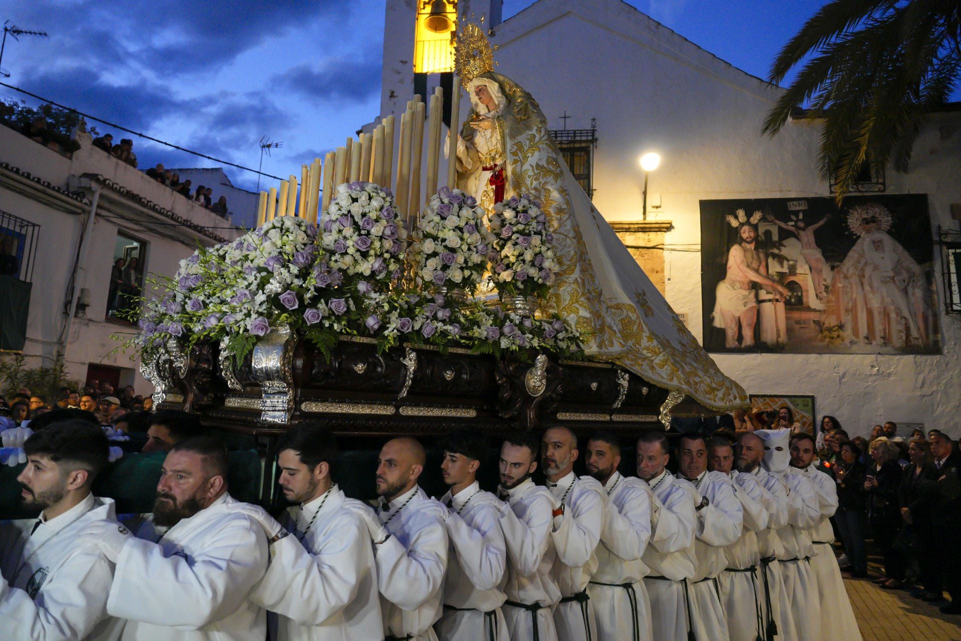 La procesión de La Columna de Marbella, en imágenes