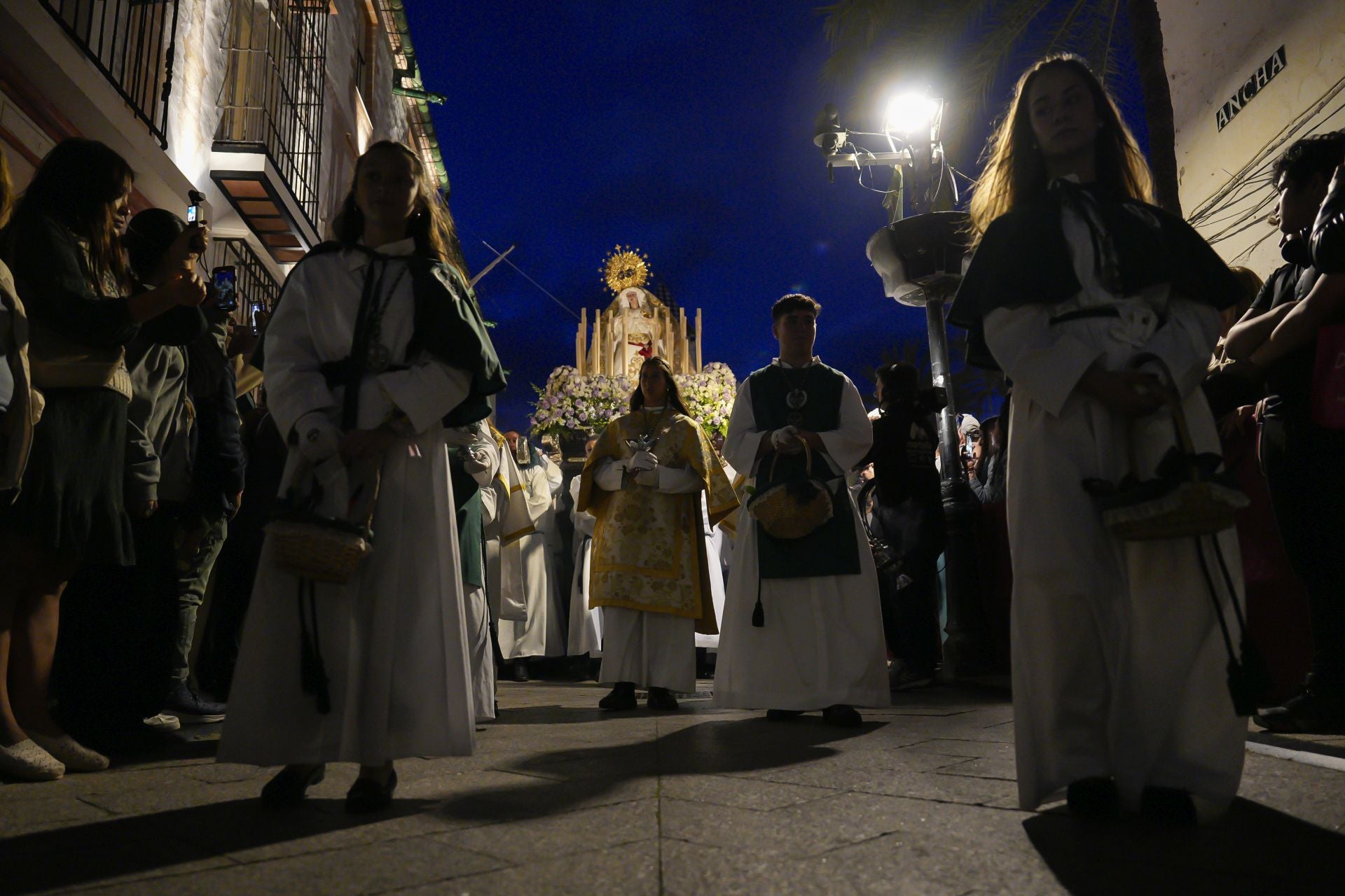 La procesión de La Columna de Marbella, en imágenes