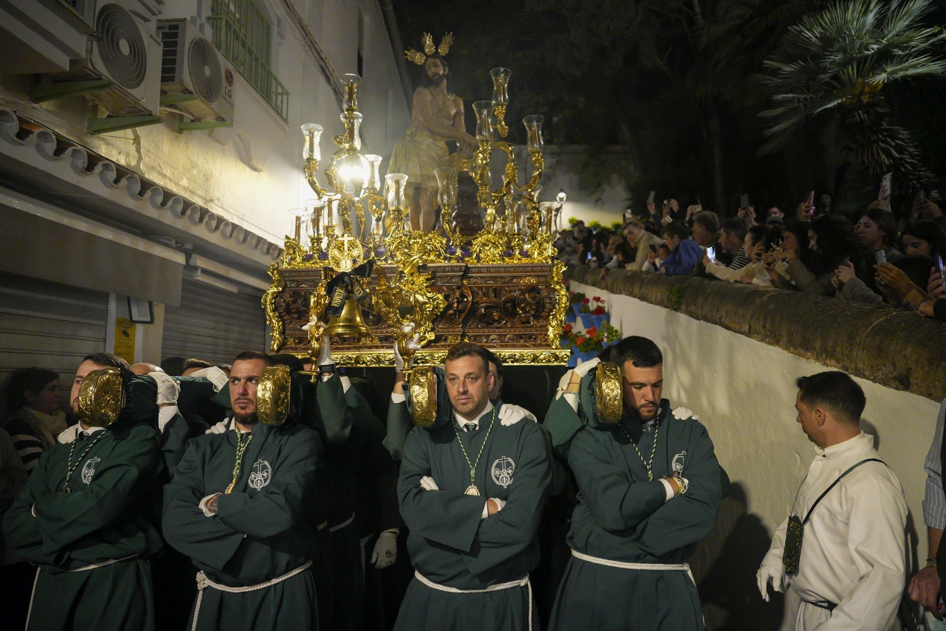 La procesión de La Columna de Marbella, en imágenes