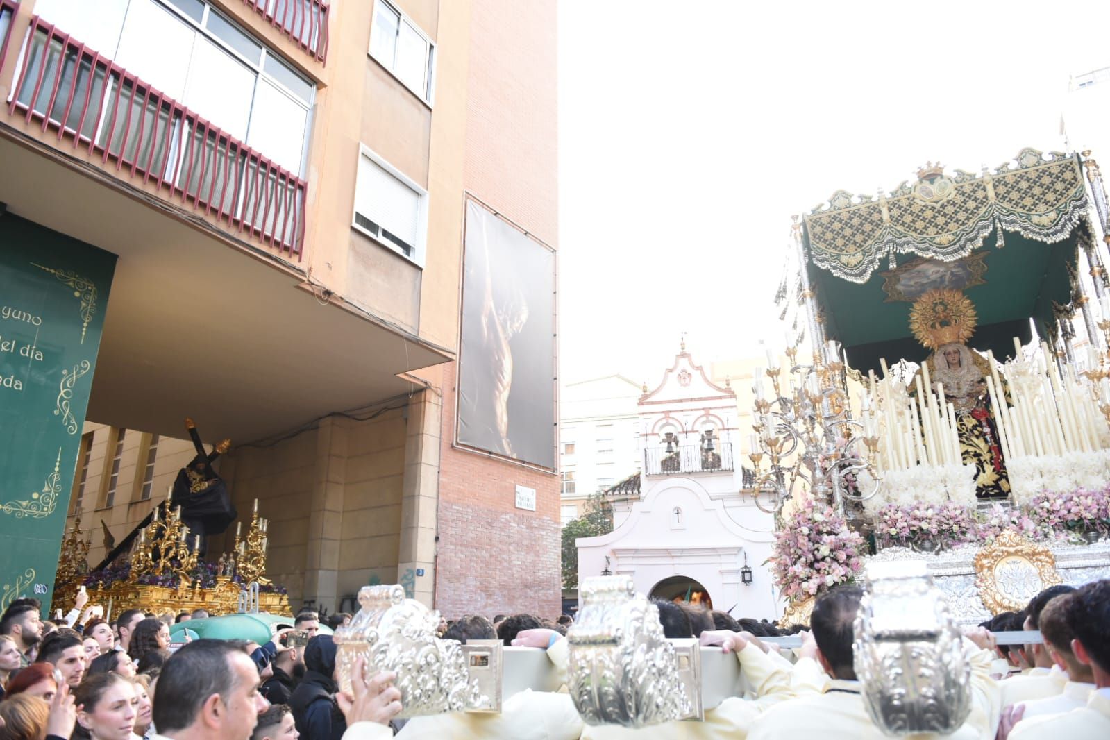 Nueva Esperanza, refugiada en la casa hermandad de Zamarrilla