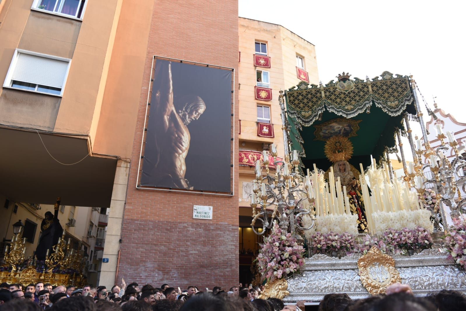 Nueva Esperanza, refugiada en la casa hermandad de Zamarrilla