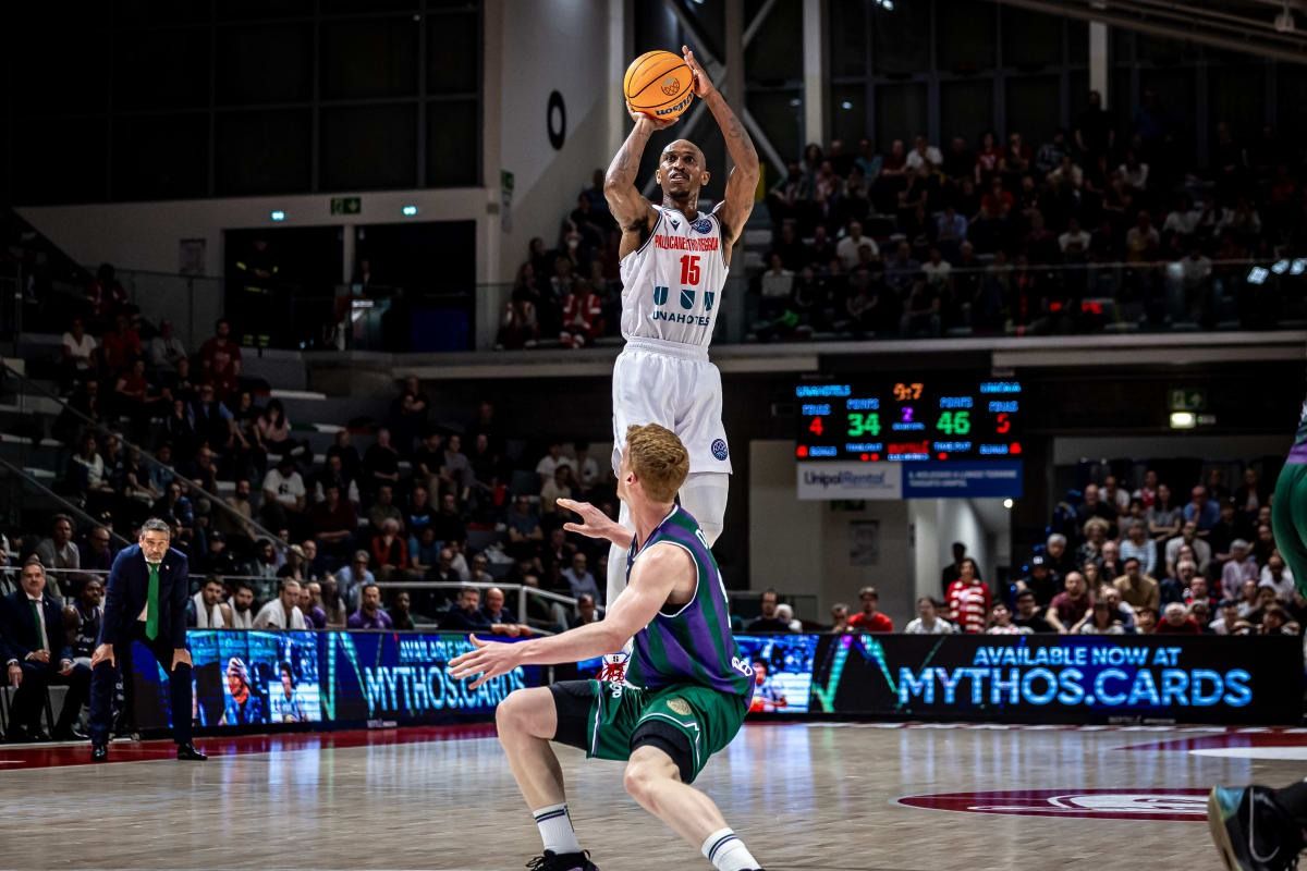 El Pallacanestro Reggiana - Unicaja, en imágenes