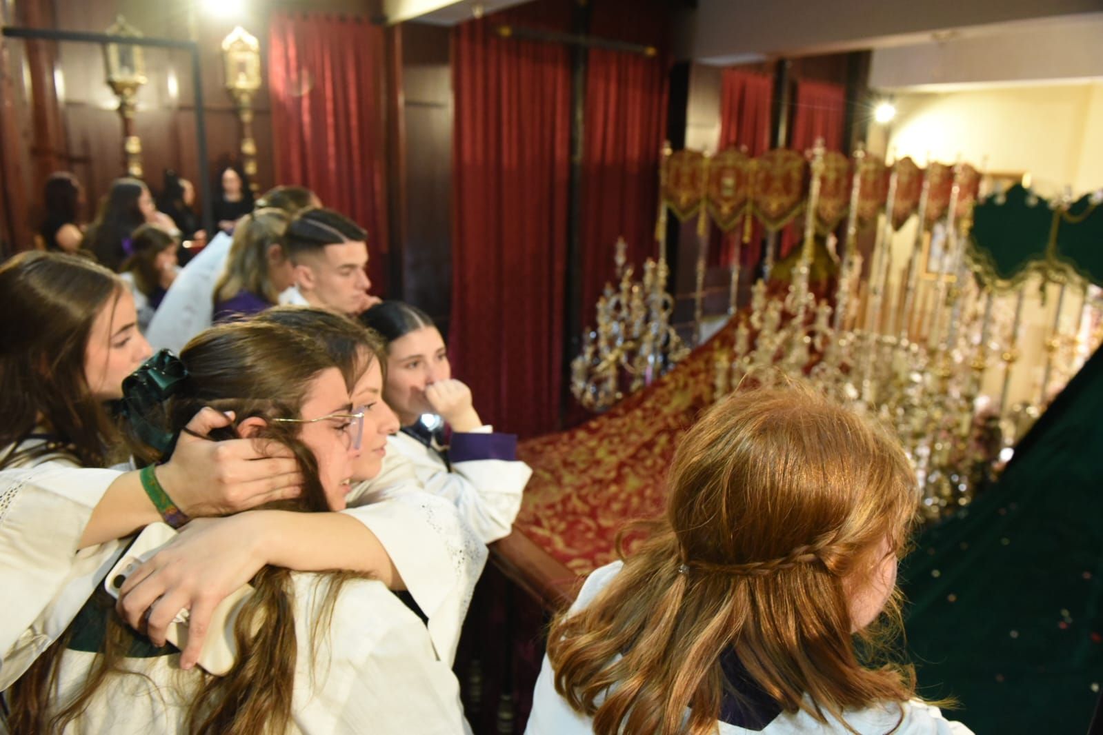 Nueva Esperanza, refugiada en la casa hermandad de Zamarrilla
