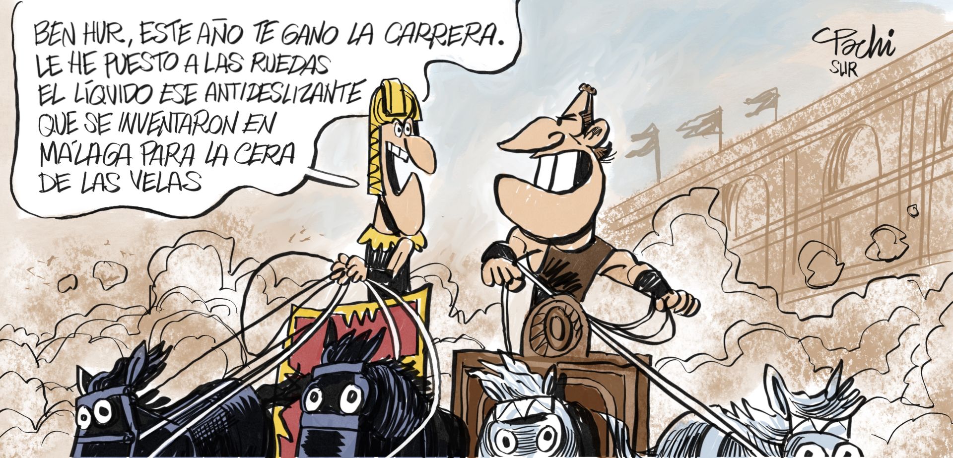 El mes de abril, en las viñetas de Idígoras y Pachi