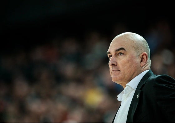 El entrenador del Surne Bilbao, Jaume Ponsarnau.