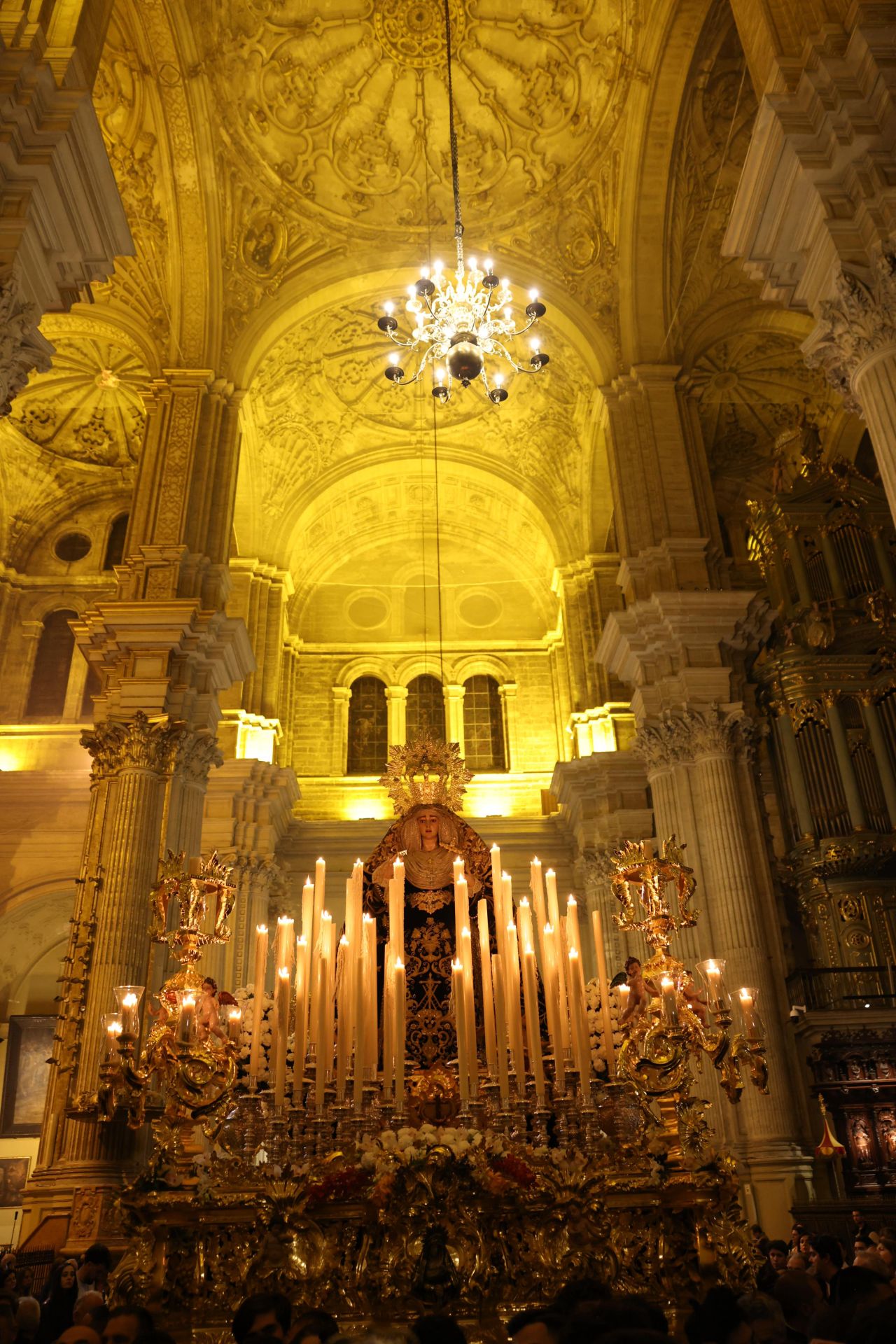 Viñeros en la Catedral de Málaga