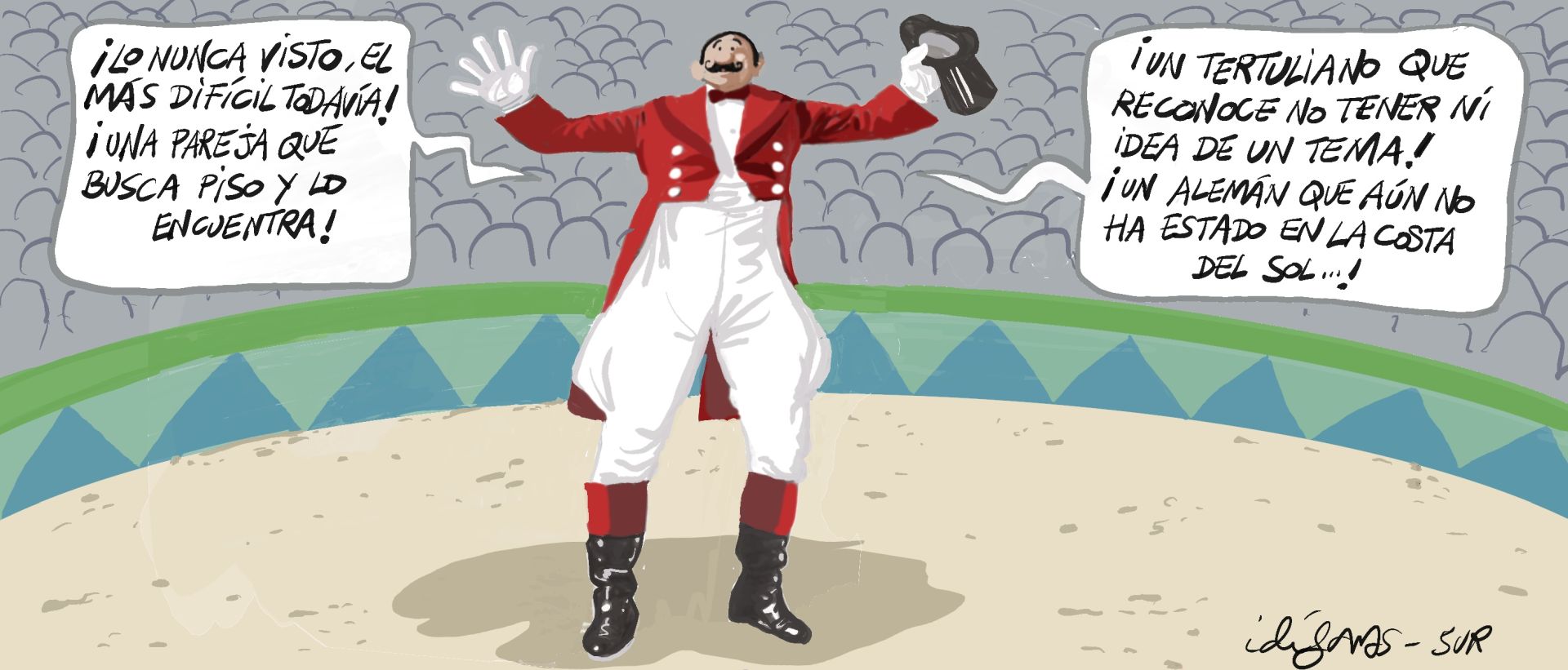 El mes de abril, en las viñetas de Idígoras y Pachi