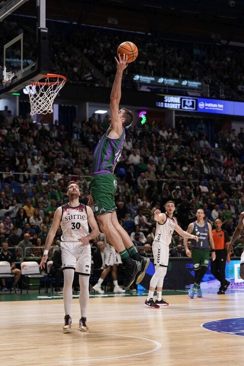 El Unicaja-Surne Bilbao, en imágenes
