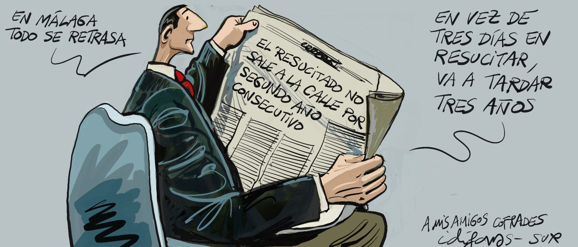 El mes de abril, en las viñetas de Idígoras y Pachi