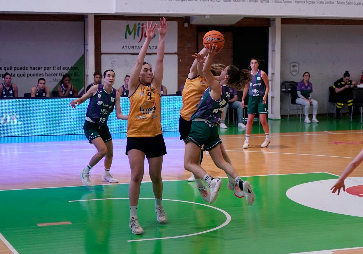 Derrota del Unicaja Mijas en su último partido de liga regular como local