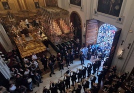 El Cristo Resucitado y la Virgen Reina de los Cielos, este domingo.