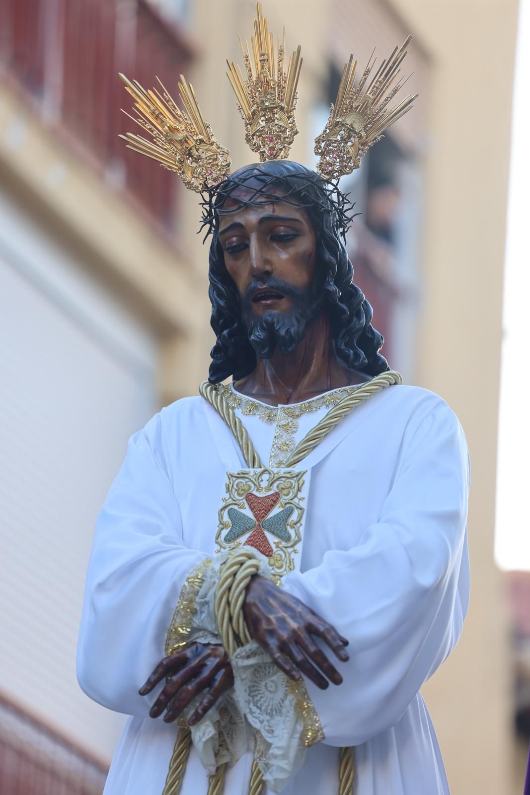 Traslado de Nuestro Señor Cautivo y la virgen de La Trinidad