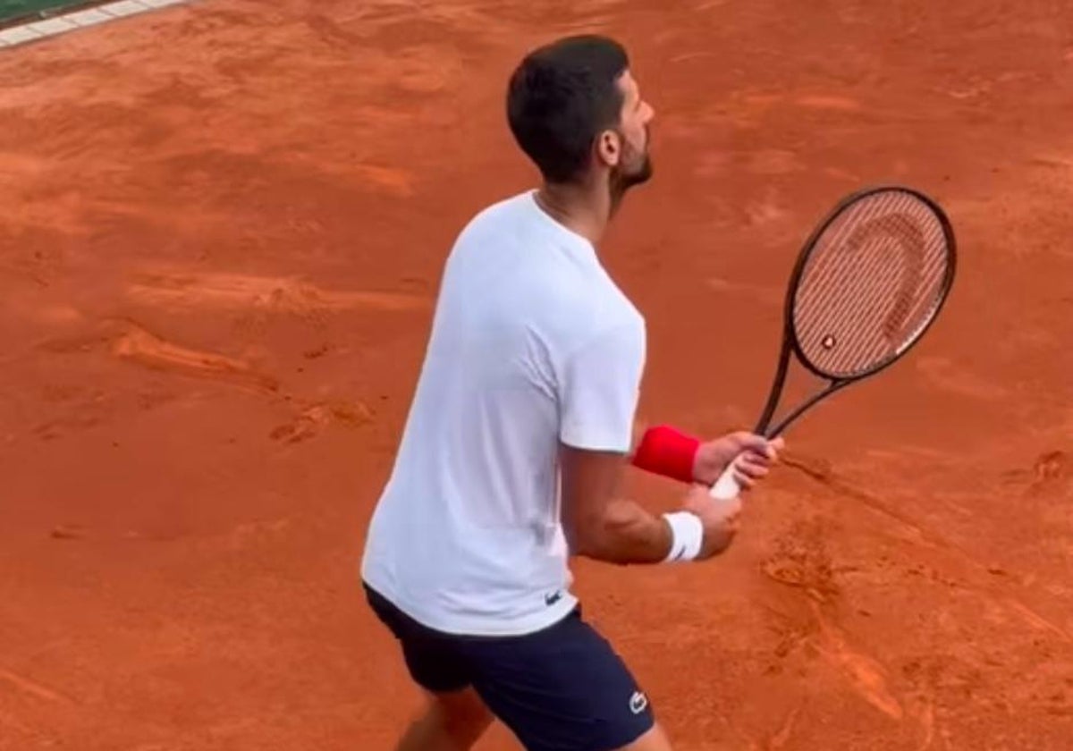Djokovic prepara en Marbella la fase decisiva de la gira en tierra