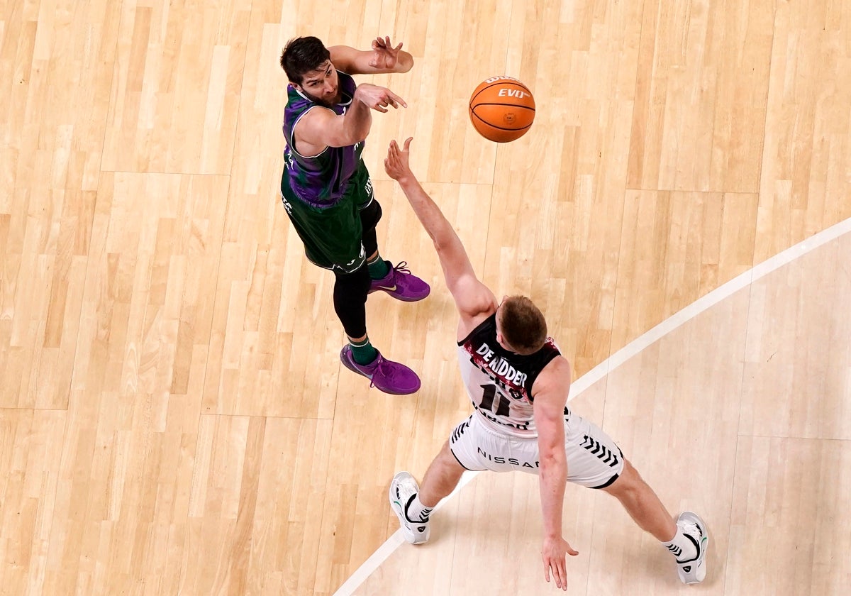 Killian Tillie, el mejor triplista de la historia del Unicaja