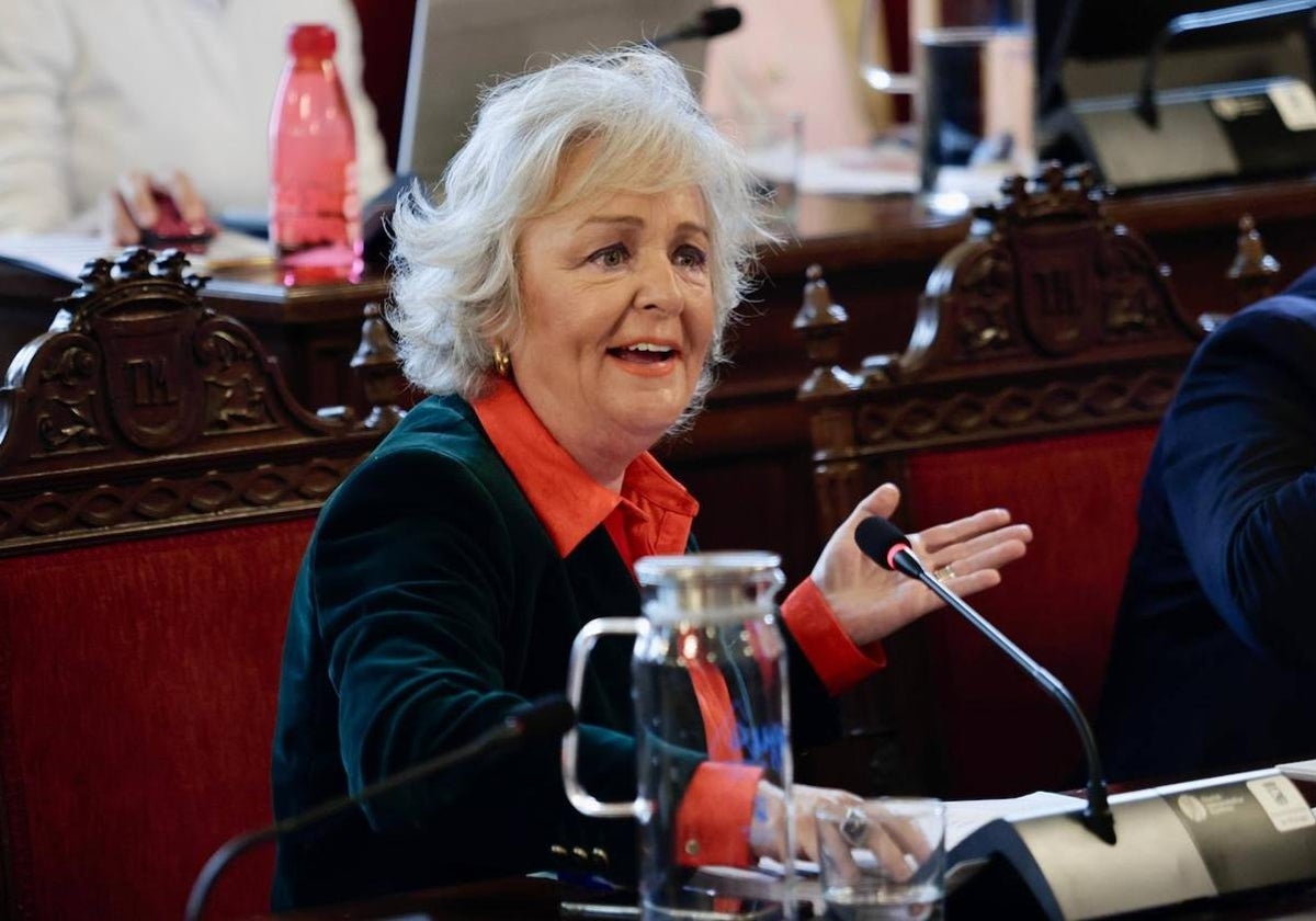 La concejala Teresa Porras lo aclara: con la tasa de basuras bajará el IBI en Málaga
