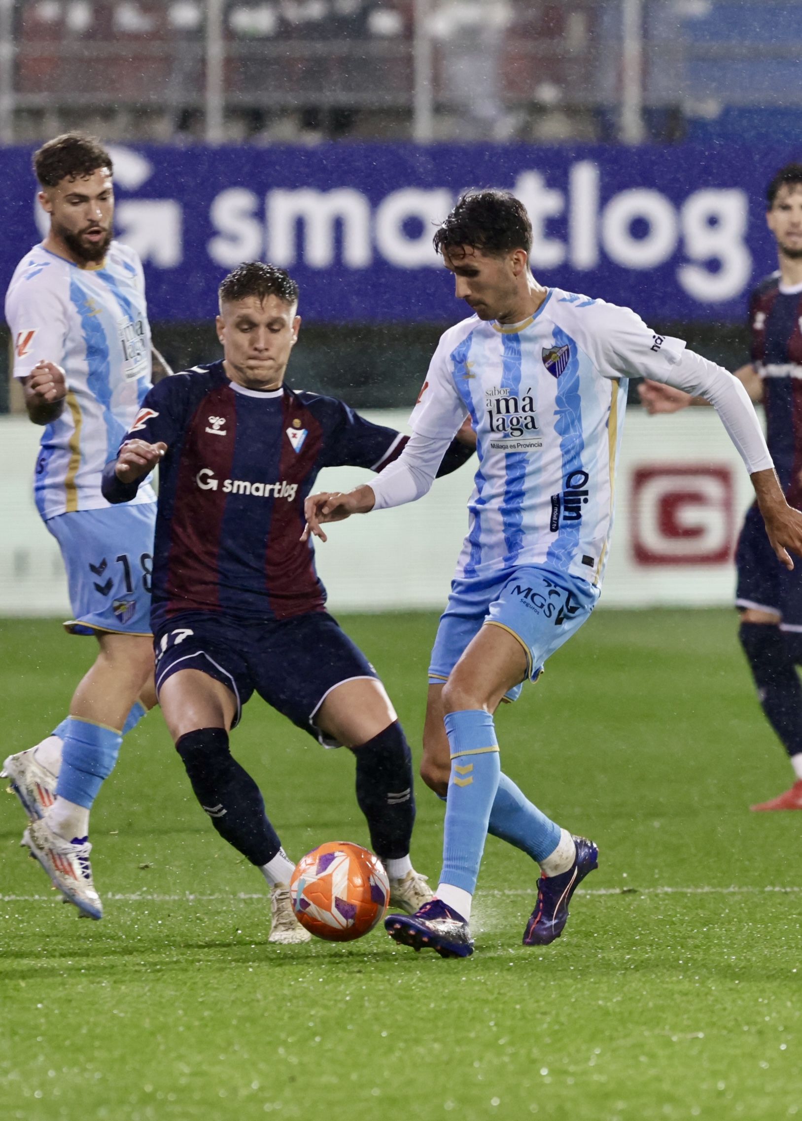 El Eibar- Málaga, en imágenes