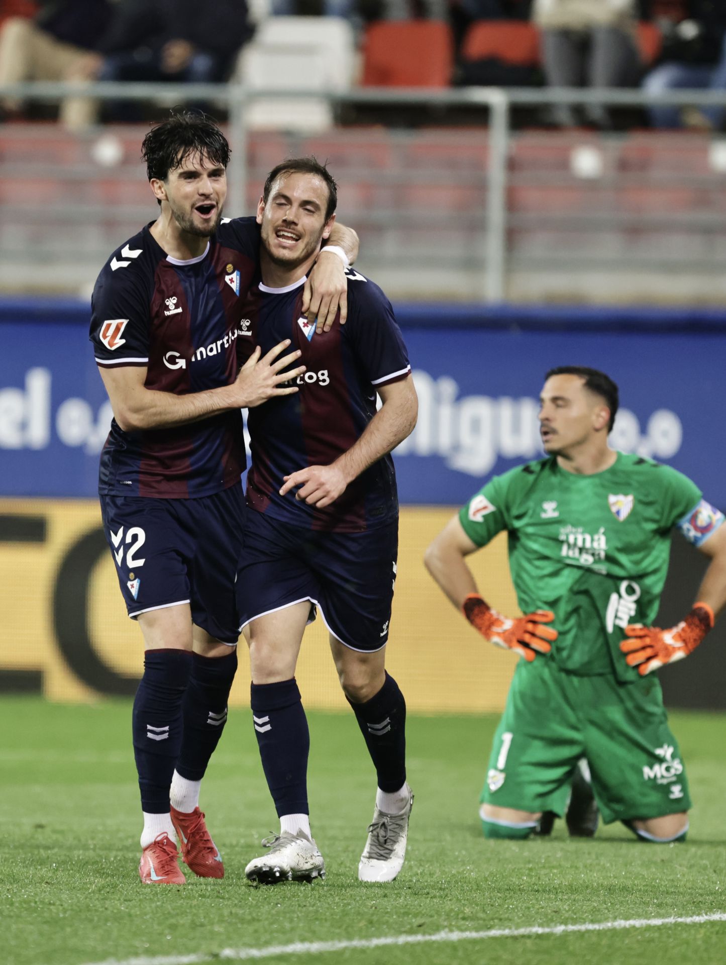El Eibar- Málaga, en imágenes
