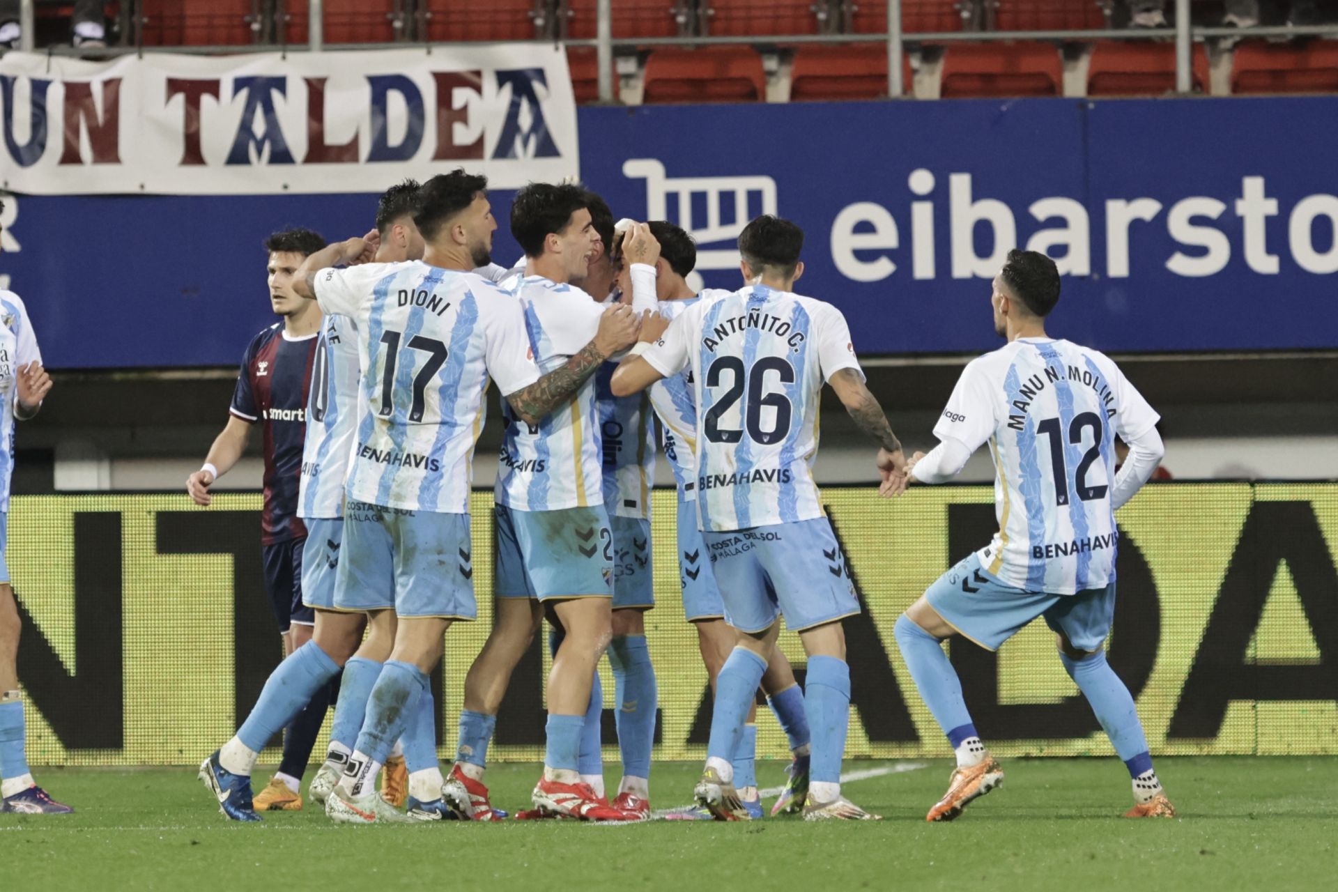 El Eibar- Málaga, en imágenes