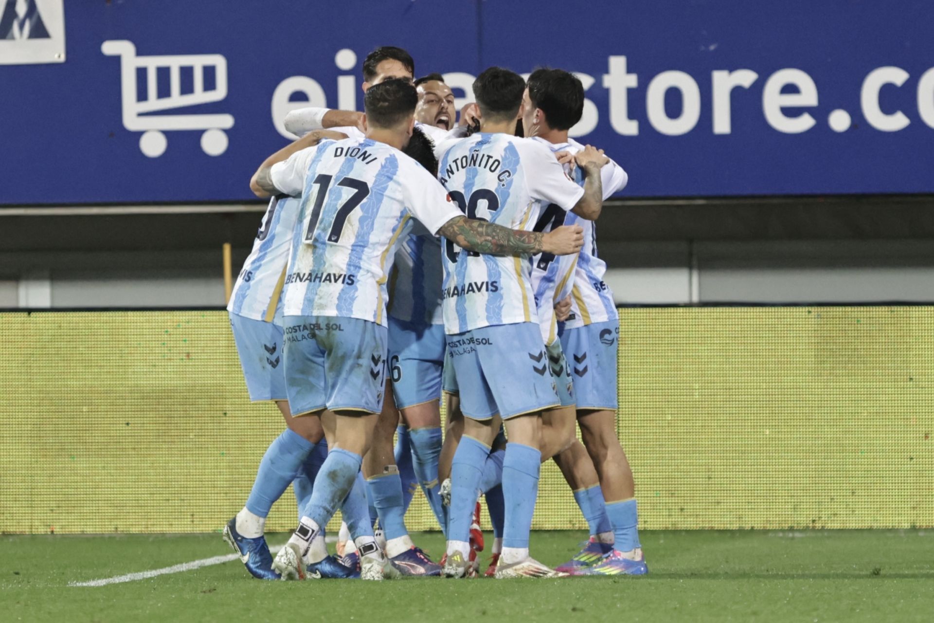 El Eibar- Málaga, en imágenes