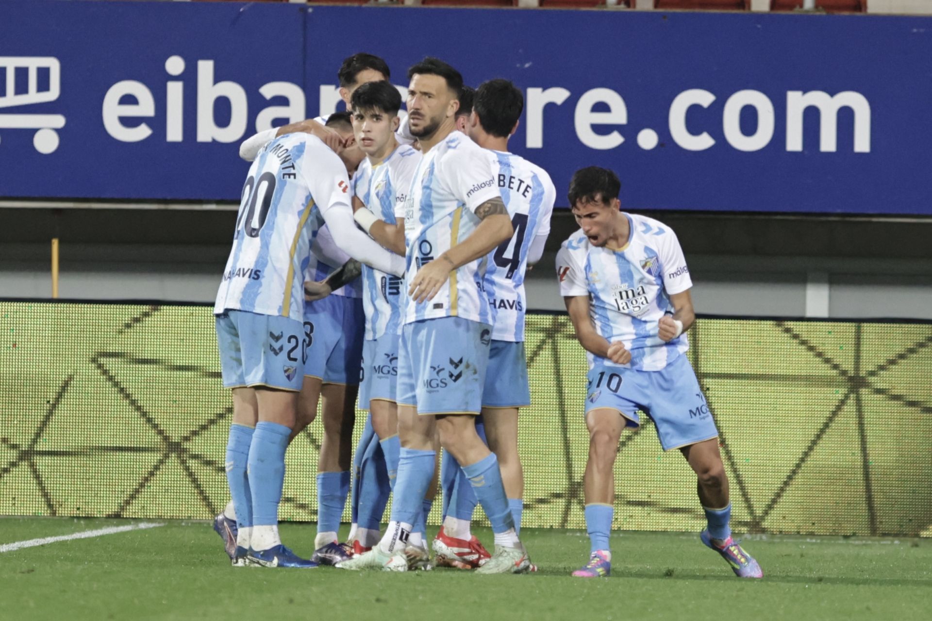 El Eibar- Málaga, en imágenes