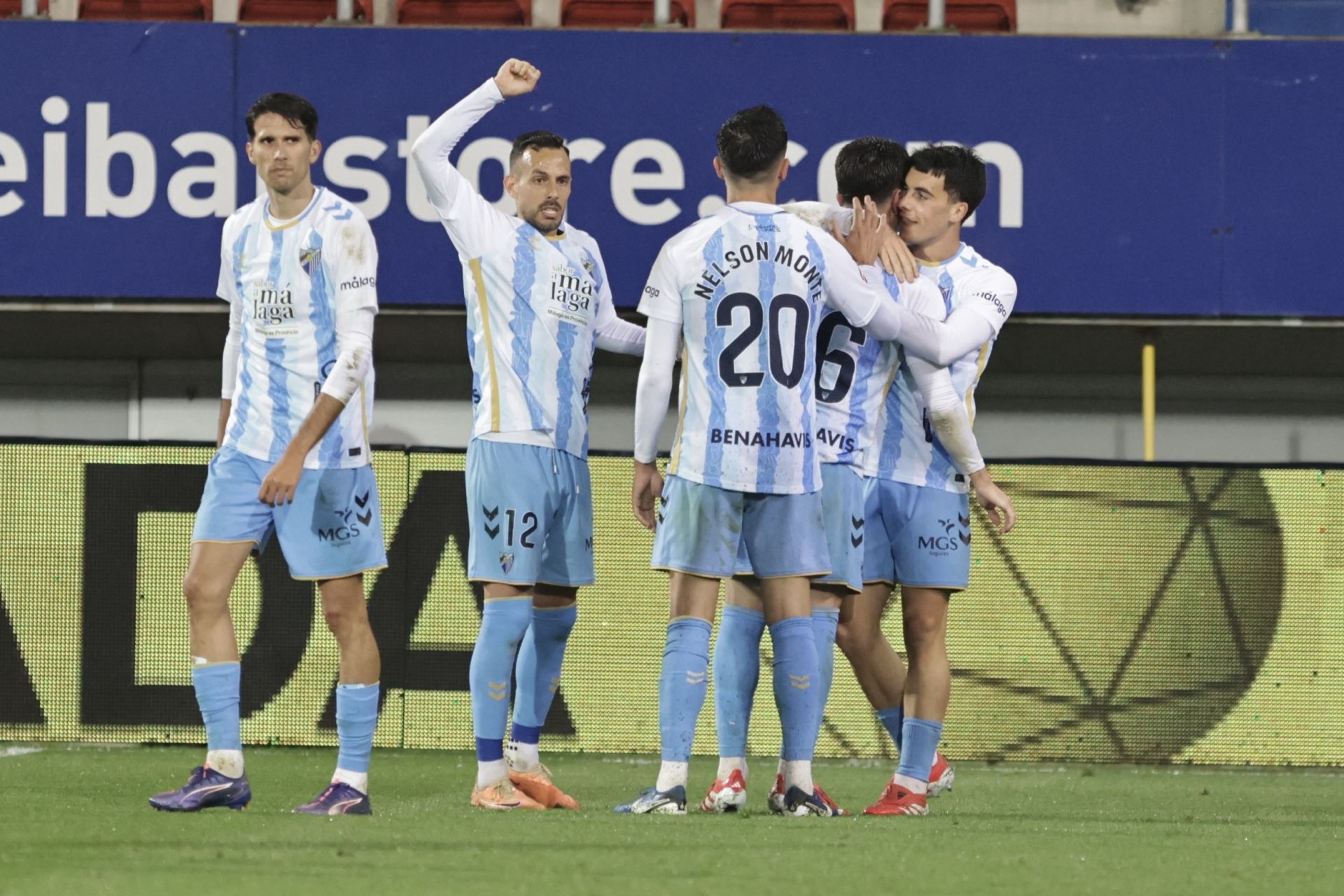 El Eibar- Málaga, en imágenes