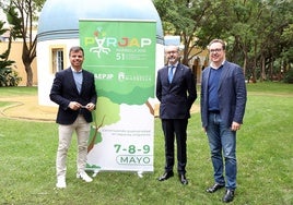 El edil, Diego López, presentó el evento.