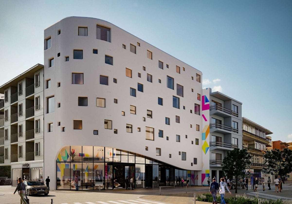 Luz verde al proyecto de apartamentos turísticos que transformará las Cuatro Esquinas de El Palo en Málaga